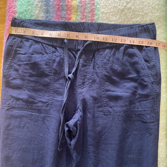 Caslon Wide Leg Linen Pant - Picture 4 of 10